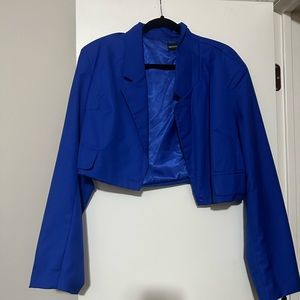 Plt crop blazer